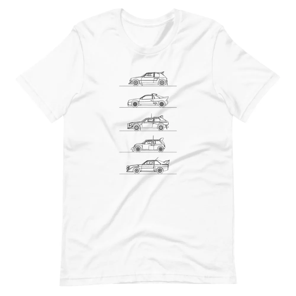 Group B Rally Legends Silhouette T-shirt