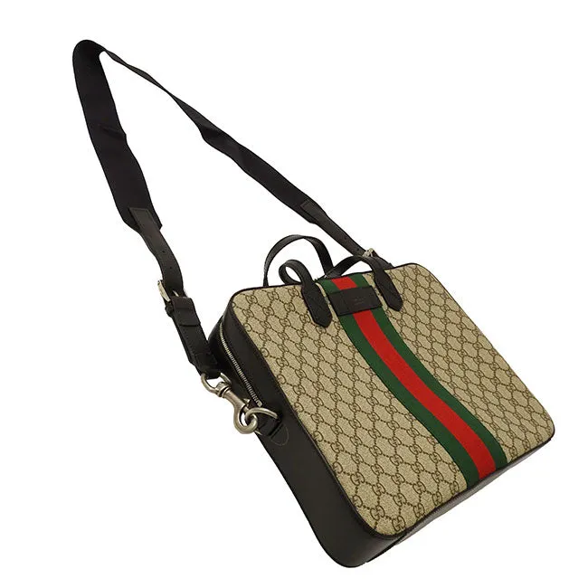Gucci GG Supreme Canvas Briefcase