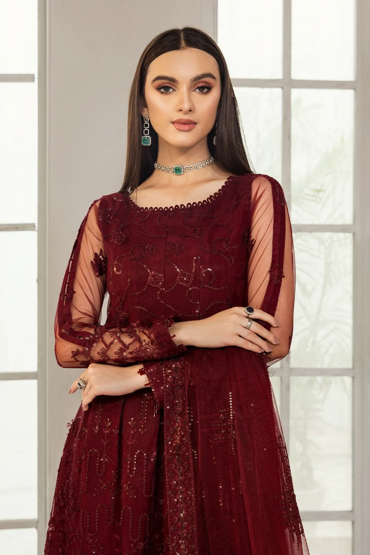 Gulrukh | Alizeh Fashion Embroidered Formal Collection 2022 | Unstitched and Stitched Embroidered Net Suits