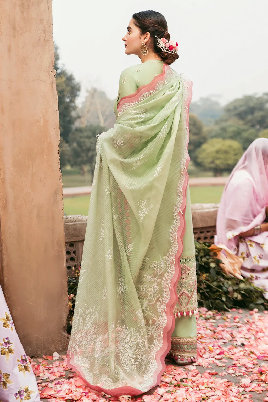 Haani | Afrozeh Shabnami Festive Lawn Collection 2022 | Unstitched Embroidered Lawn Suits