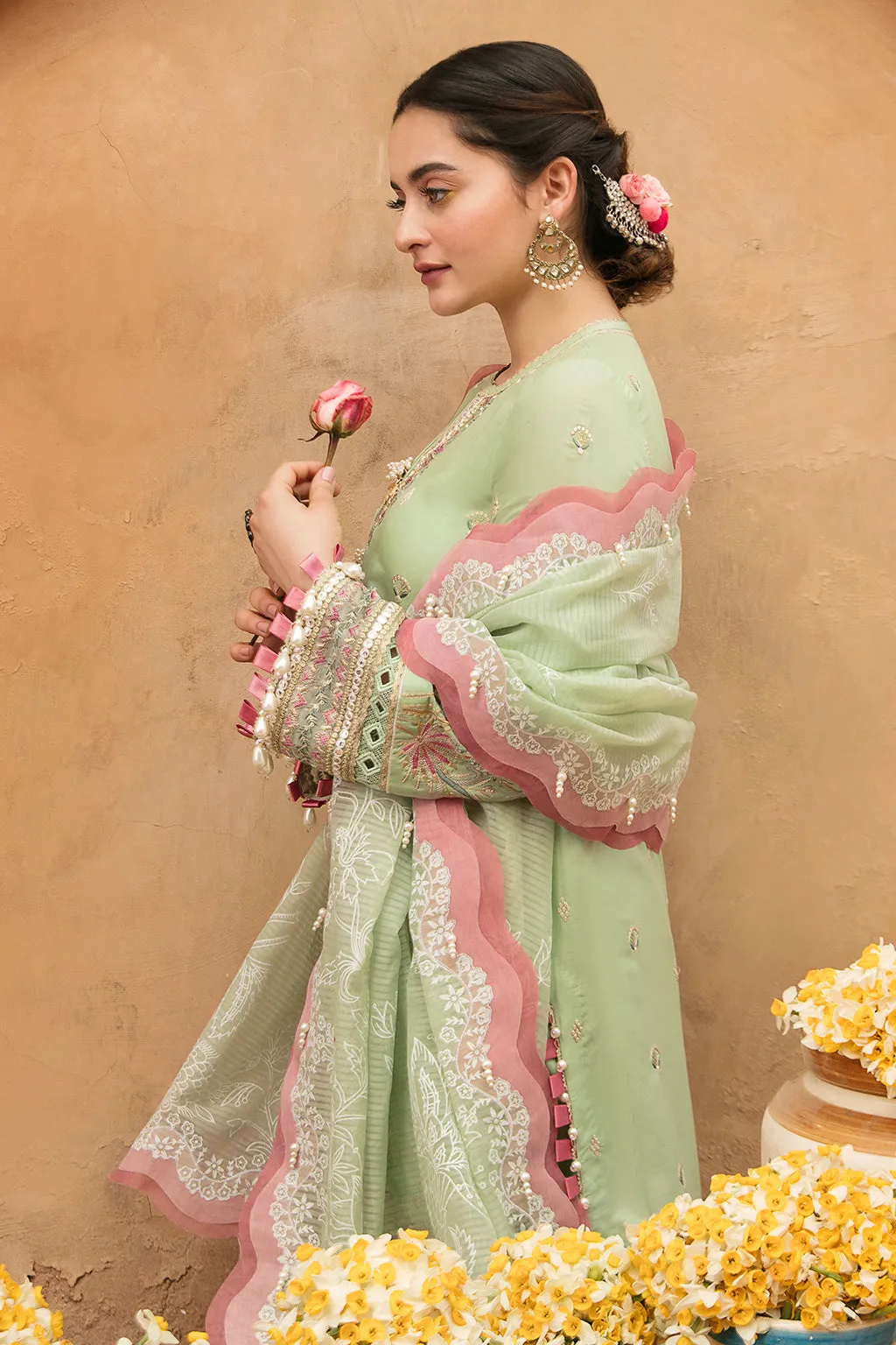 Haani | Afrozeh Shabnami Festive Lawn Collection 2022 | Unstitched Embroidered Lawn Suits