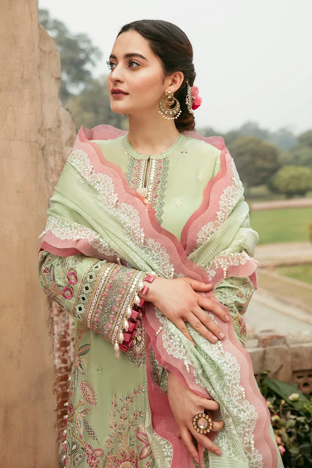 Haani | Afrozeh Shabnami Festive Lawn Collection 2022 | Unstitched Embroidered Lawn Suits
