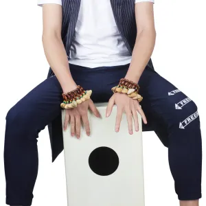 Handmade Drum Nuts Shell Bracelet
