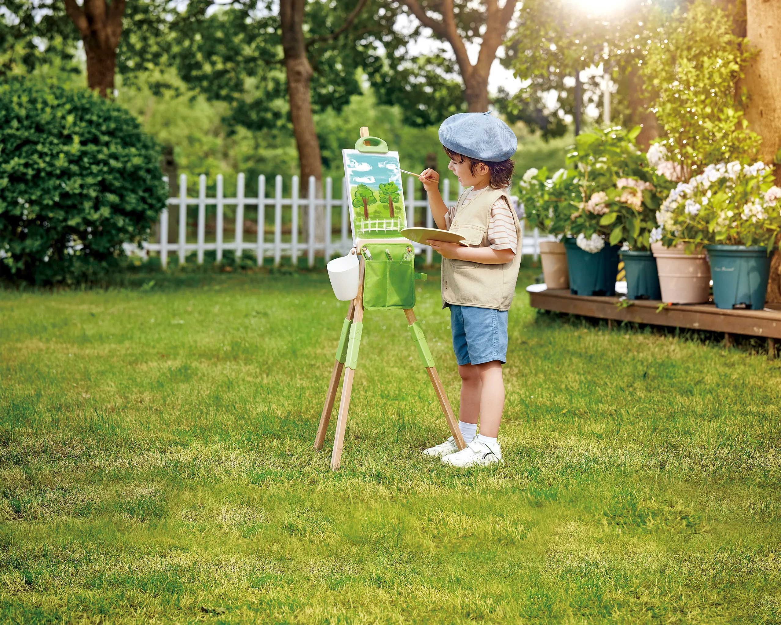 Hape Portable Bamboo Easel