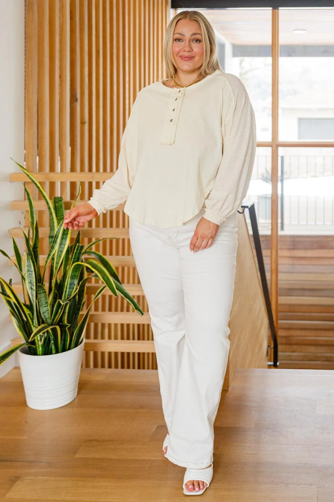 Hazel Blues® | Osaka Top In Cream