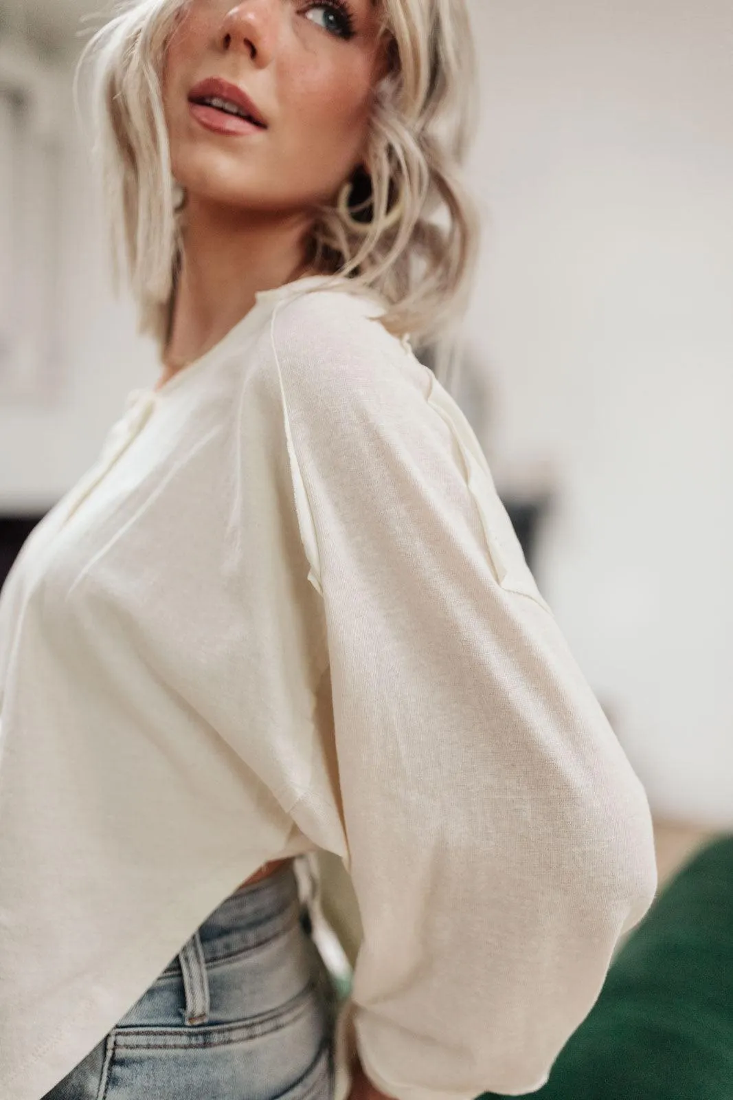 Hazel Blues® | Osaka Top In Cream