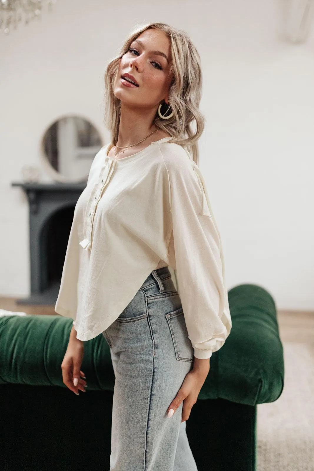 Hazel Blues® | Osaka Top In Cream