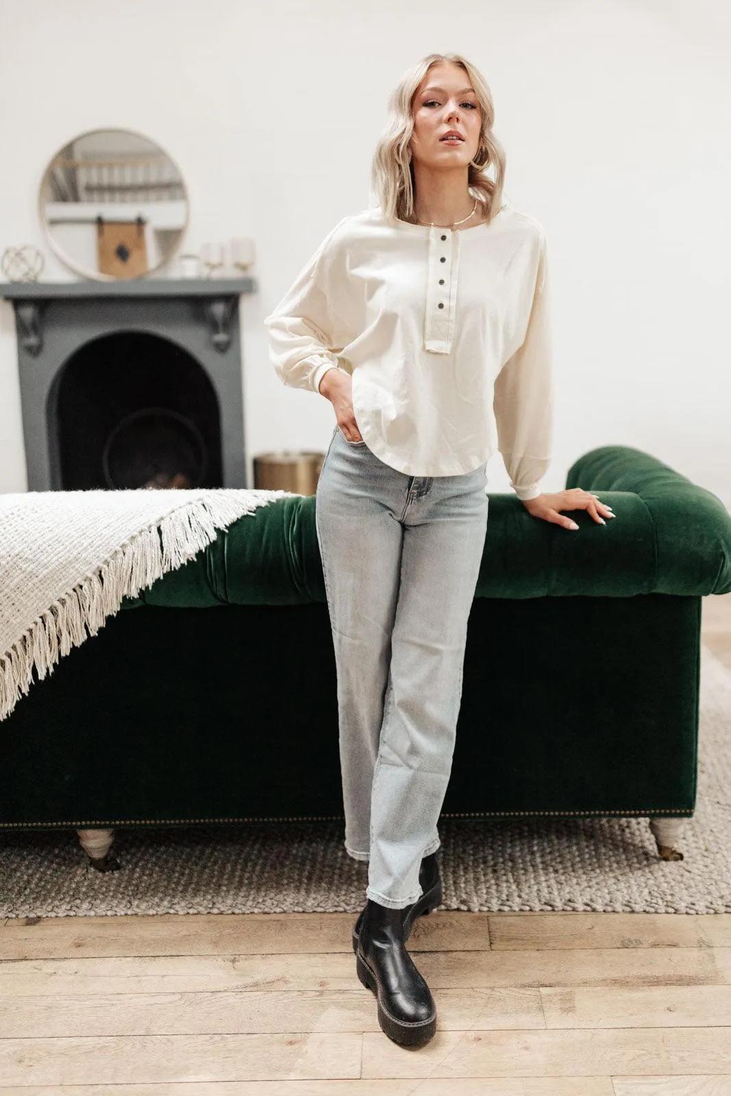 Hazel Blues® | Osaka Top In Cream