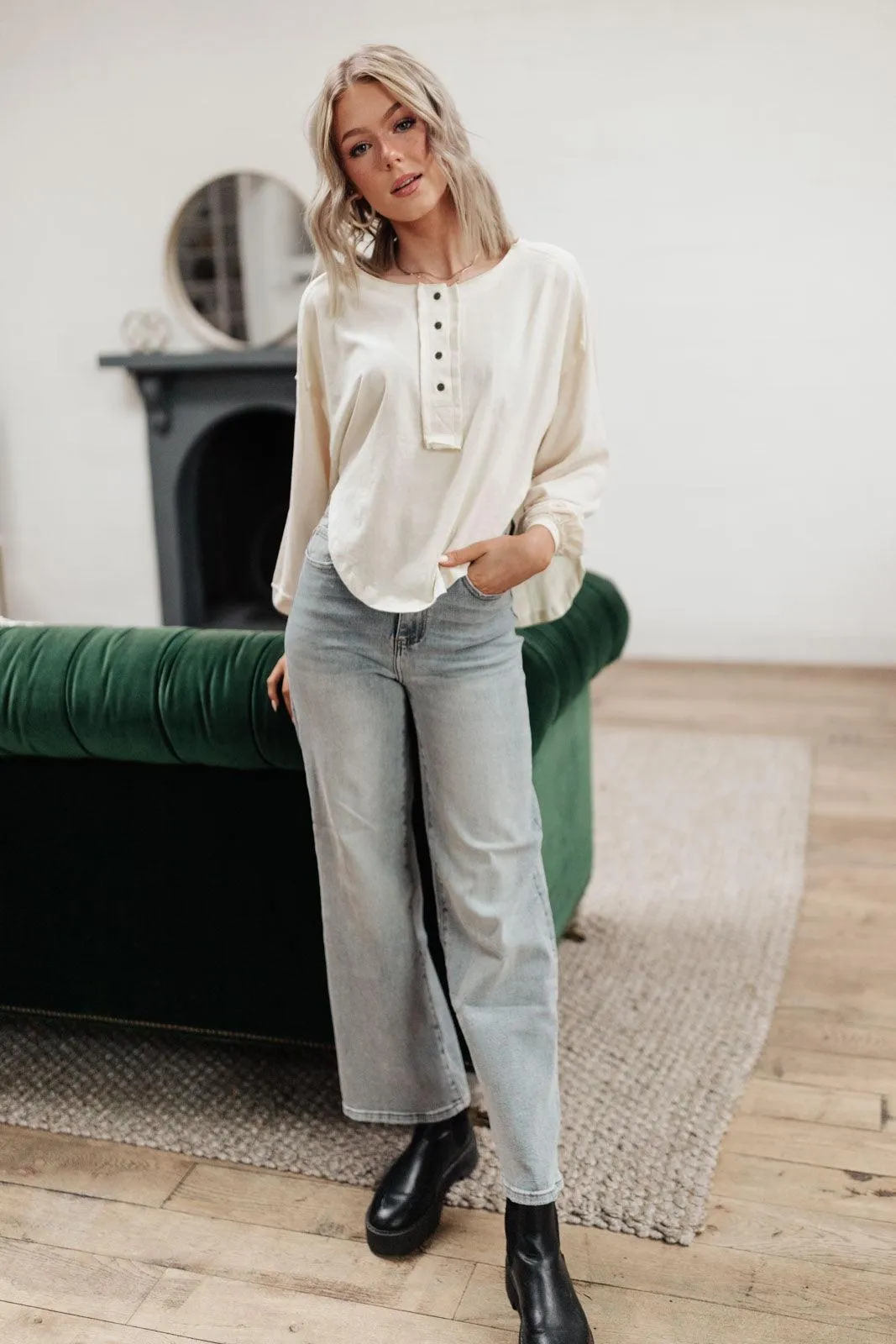 Hazel Blues® | Osaka Top In Cream