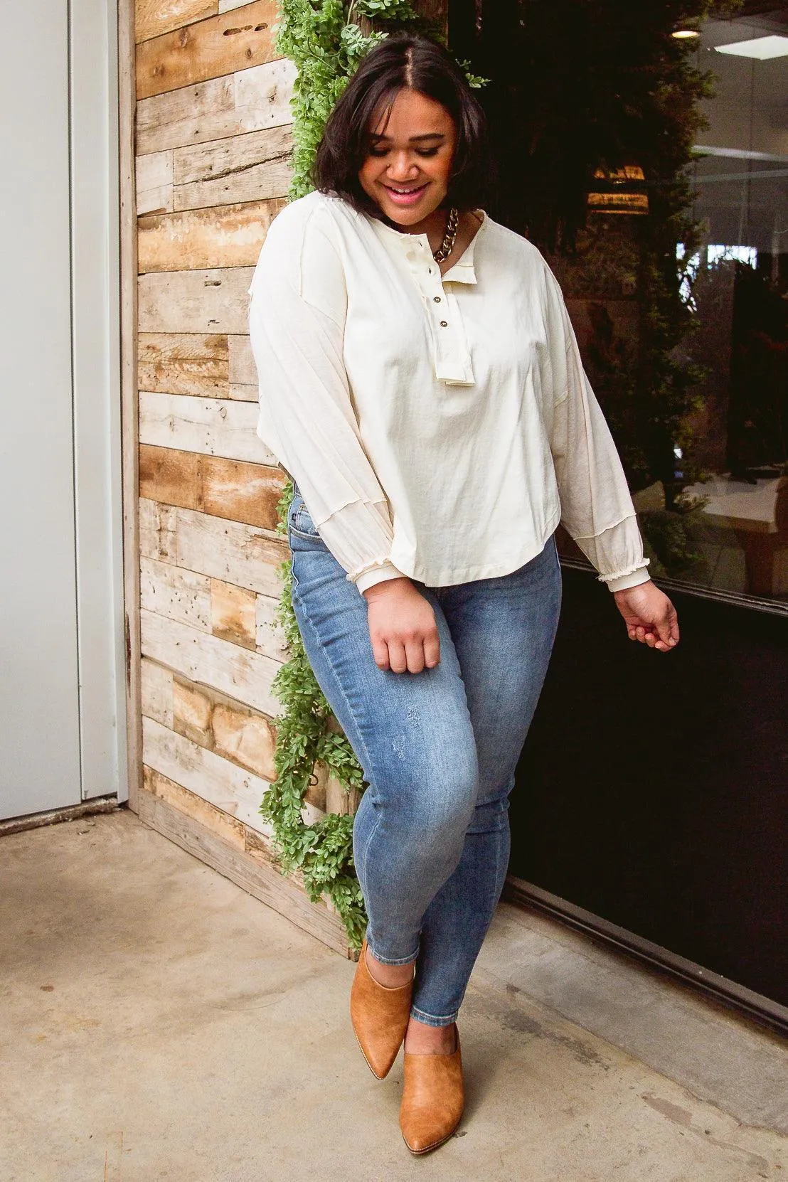 Hazel Blues® | Osaka Top In Cream