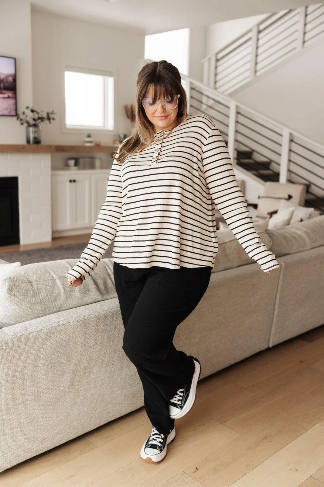 Hazel Blues® | Stripe Right Top