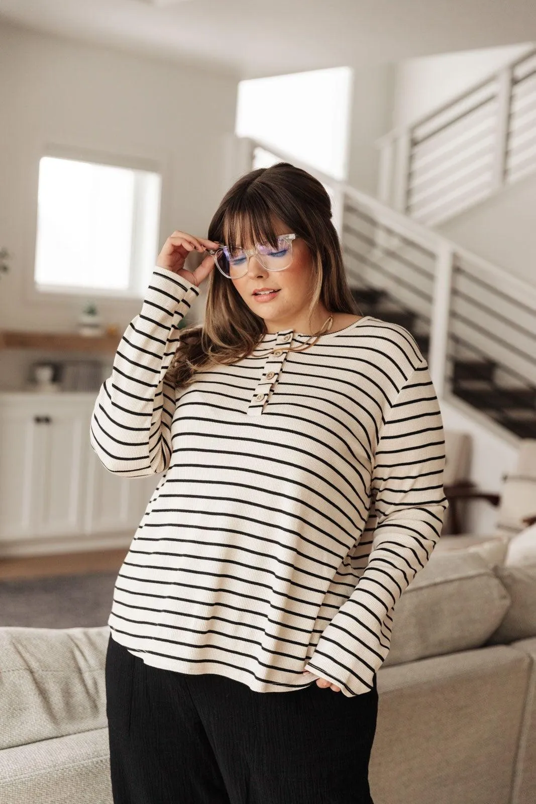 Hazel Blues® | Stripe Right Top