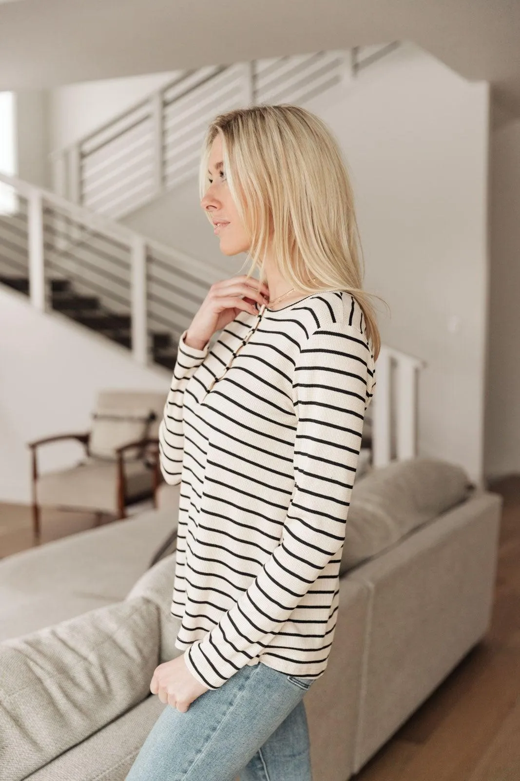 Hazel Blues® | Stripe Right Top