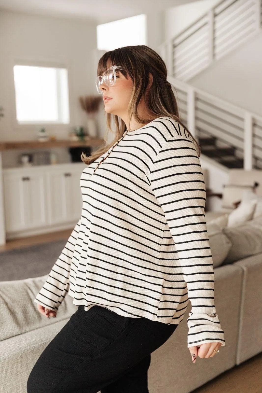 Hazel Blues® | Stripe Right Top
