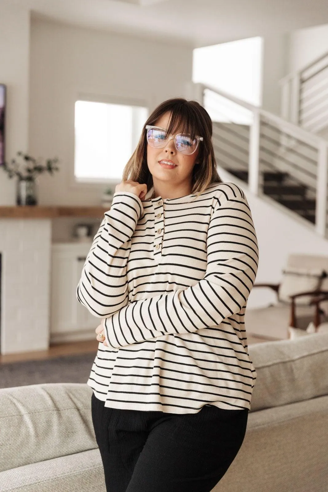 Hazel Blues® | Stripe Right Top