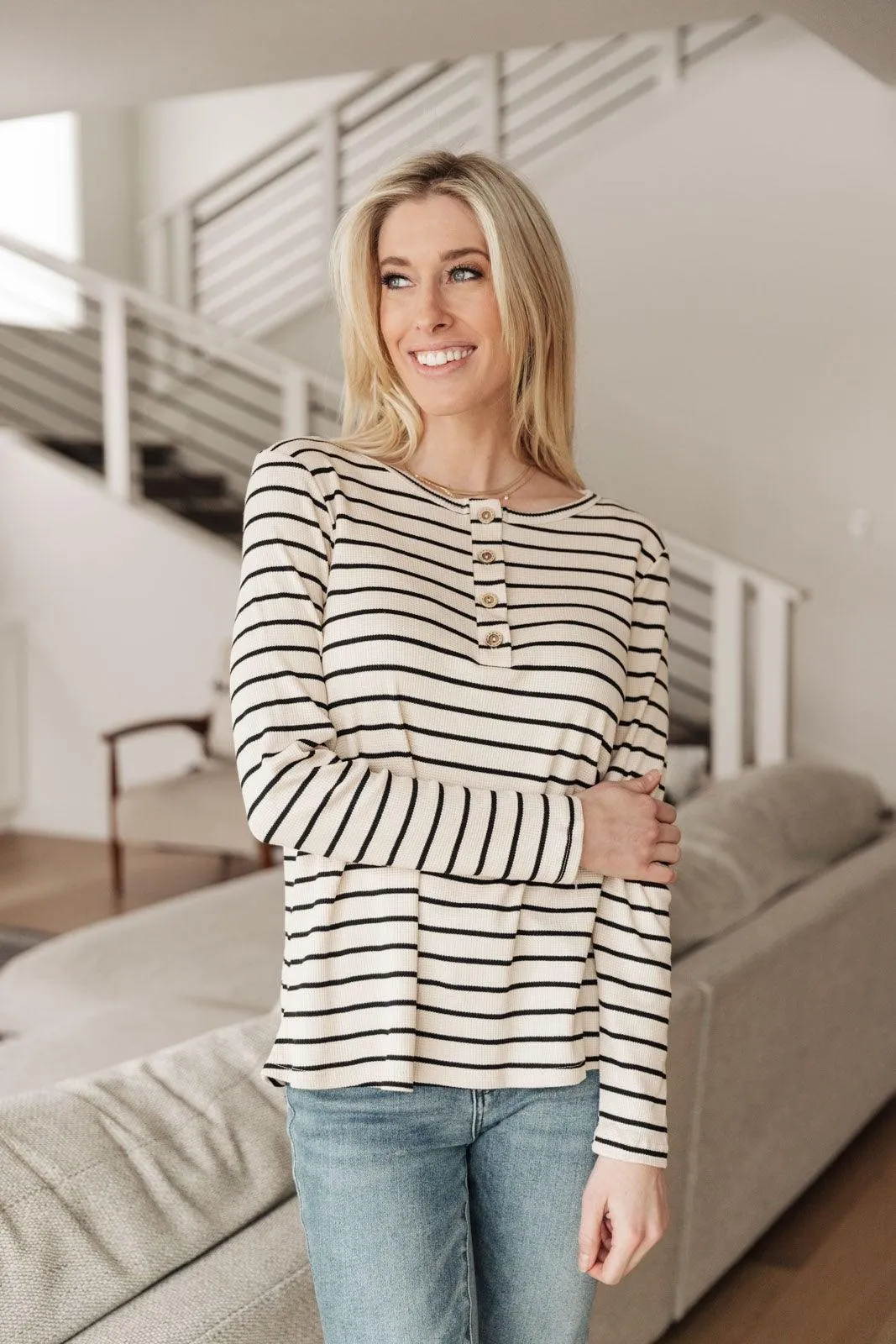 Hazel Blues® | Stripe Right Top
