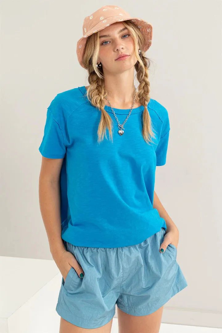 Hazel T-Shirt In Blue