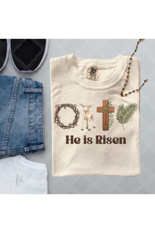 He is Risen Comfort Colors T-Shirt