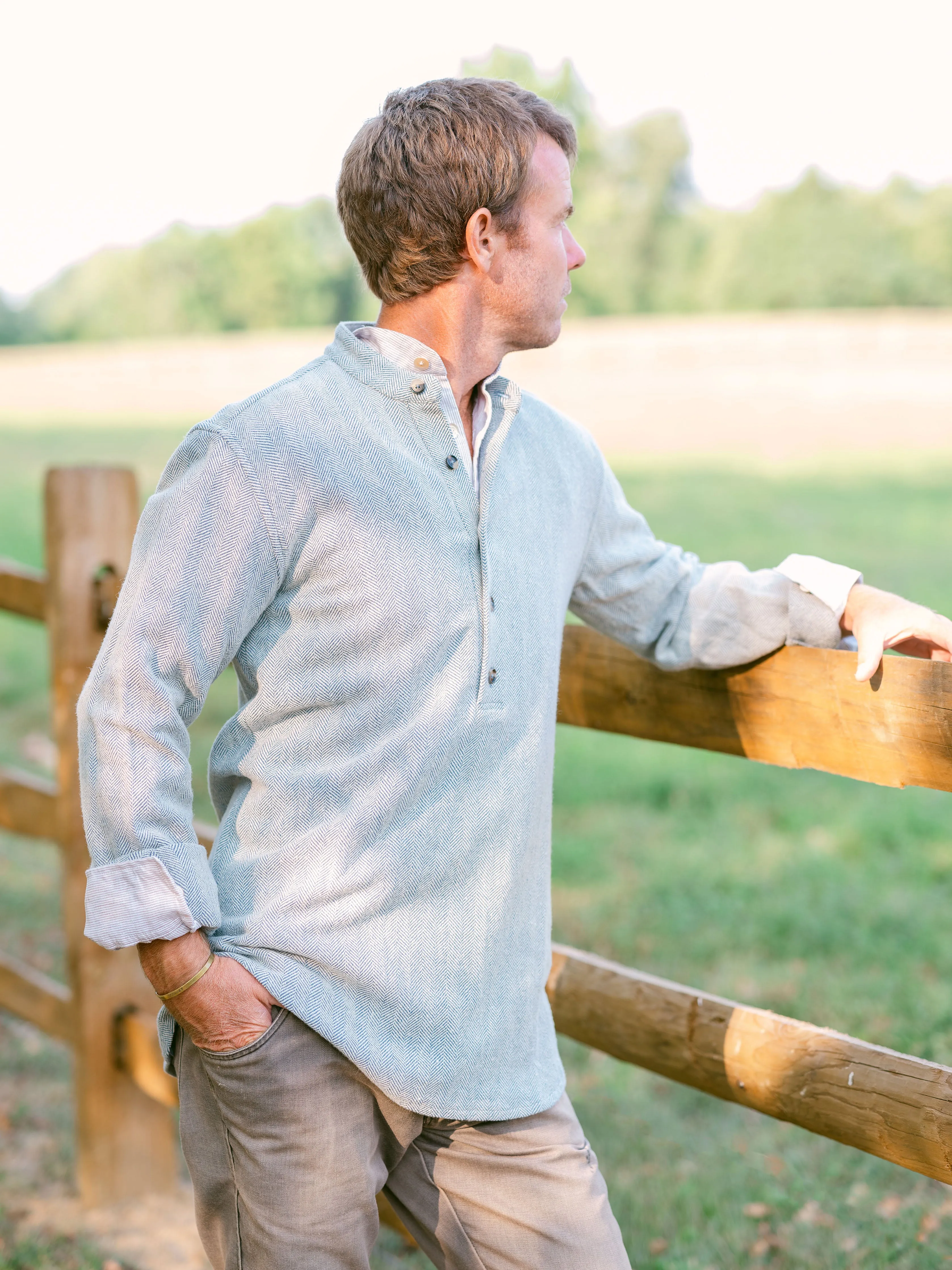 Henley in Wool