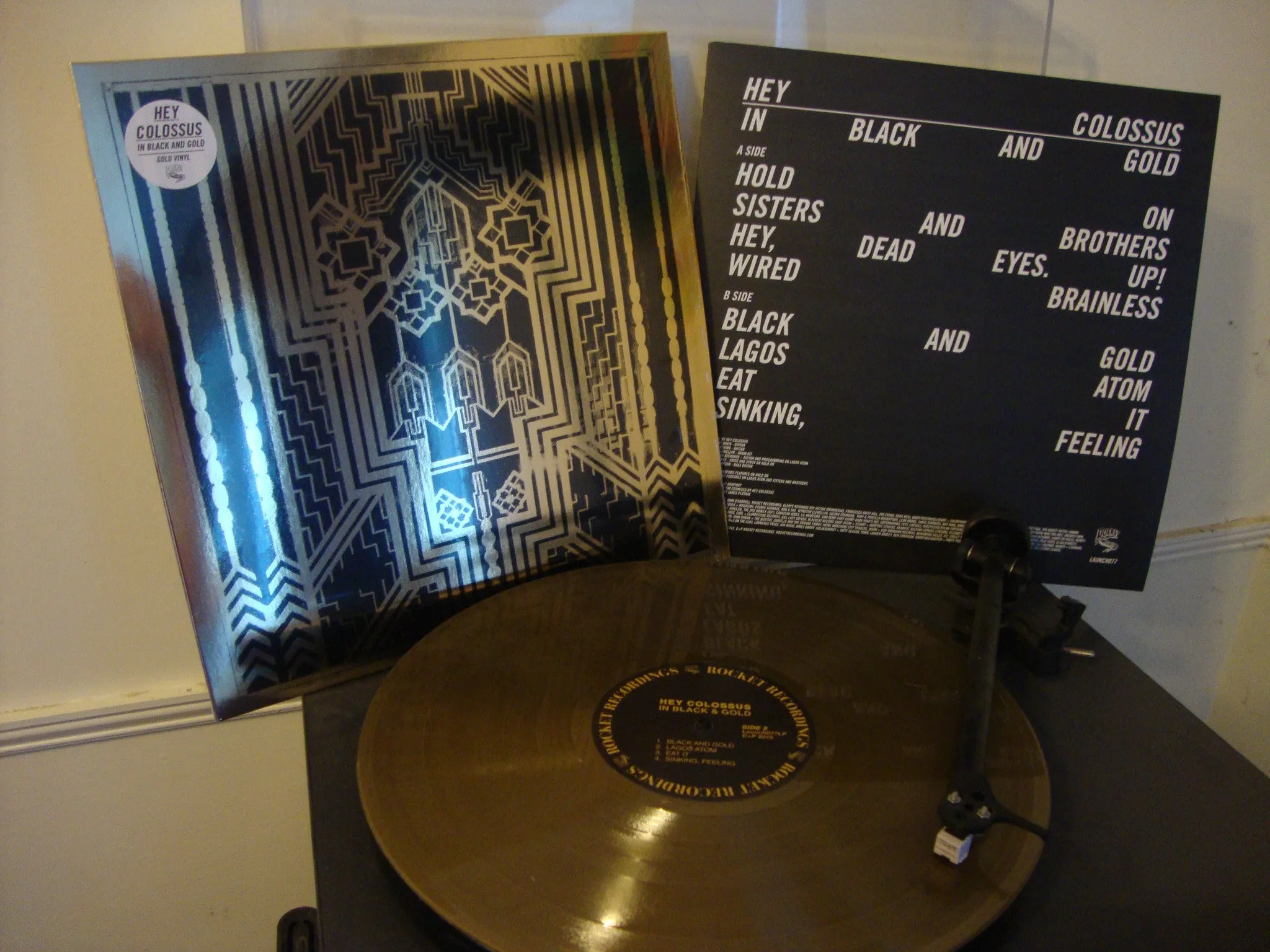 Hey Colossus 'In Black And Gold'
