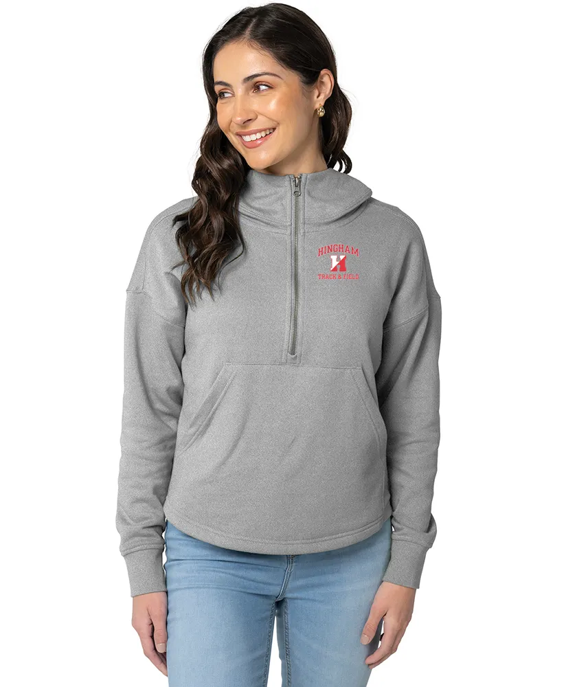 Hingham Track & Field- Women's Willow Scallop Hem Hoodie (5527)