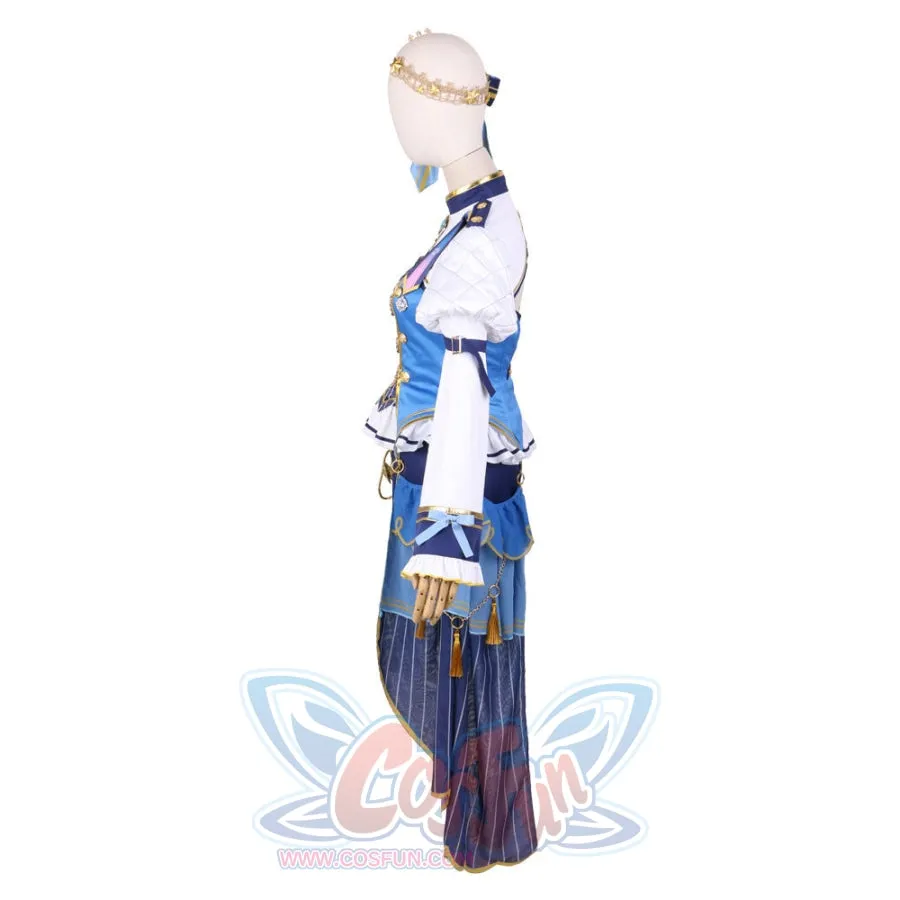 hololive Virtual YouTuber Hoshimachi Suisei Playing song clothes Cosplay Costume C02016
