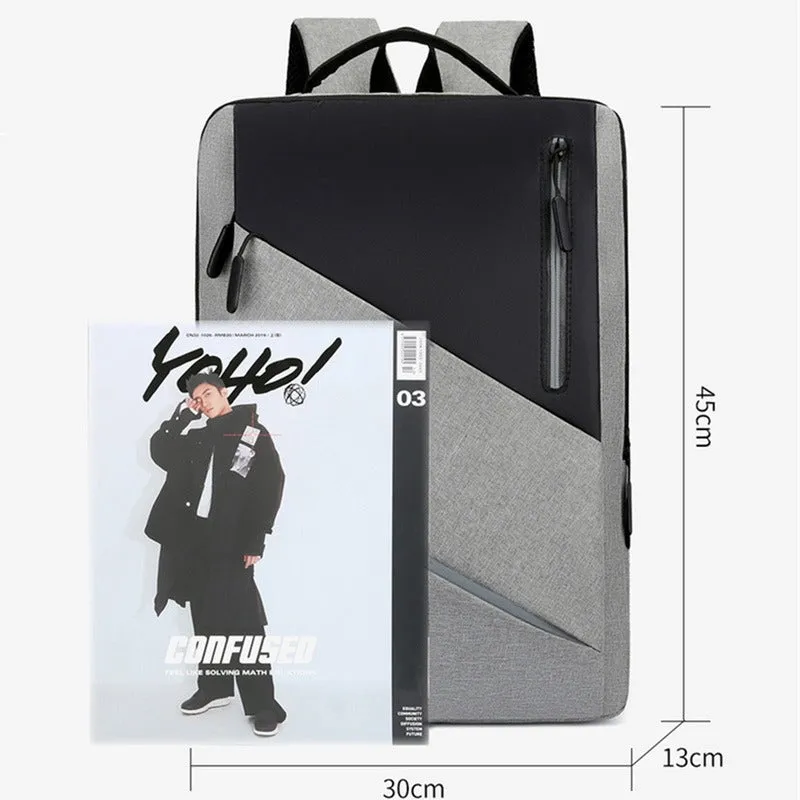 Homemari Series 3 Waterproof USB Laptop Backpack