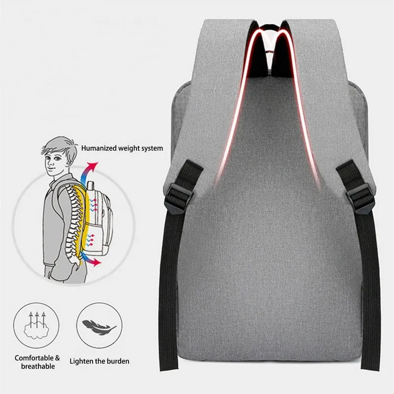 Homemari Series 3 Waterproof USB Laptop Backpack