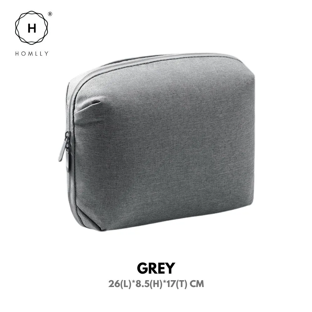 Homlly Volcano Travel Pouch Electronics Accessories Organizer Bag