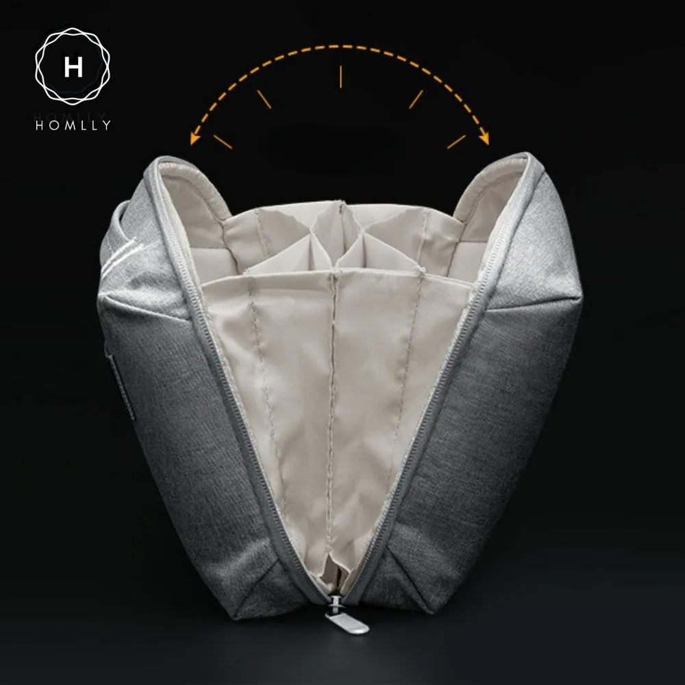 Homlly Volcano Travel Pouch Electronics Accessories Organizer Bag