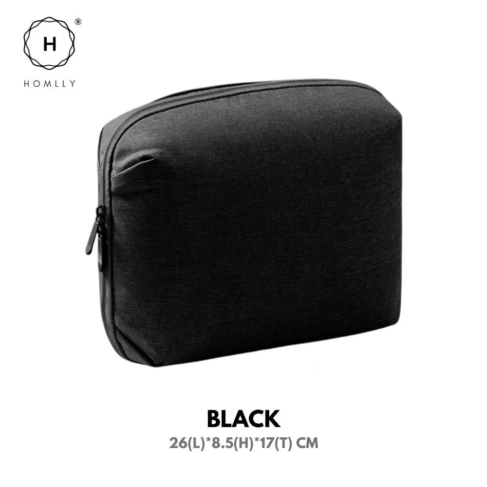 Homlly Volcano Travel Pouch Electronics Accessories Organizer Bag