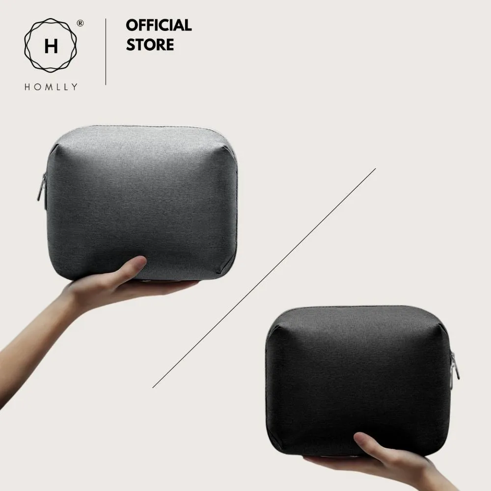 Homlly Volcano Travel Pouch Electronics Accessories Organizer Bag