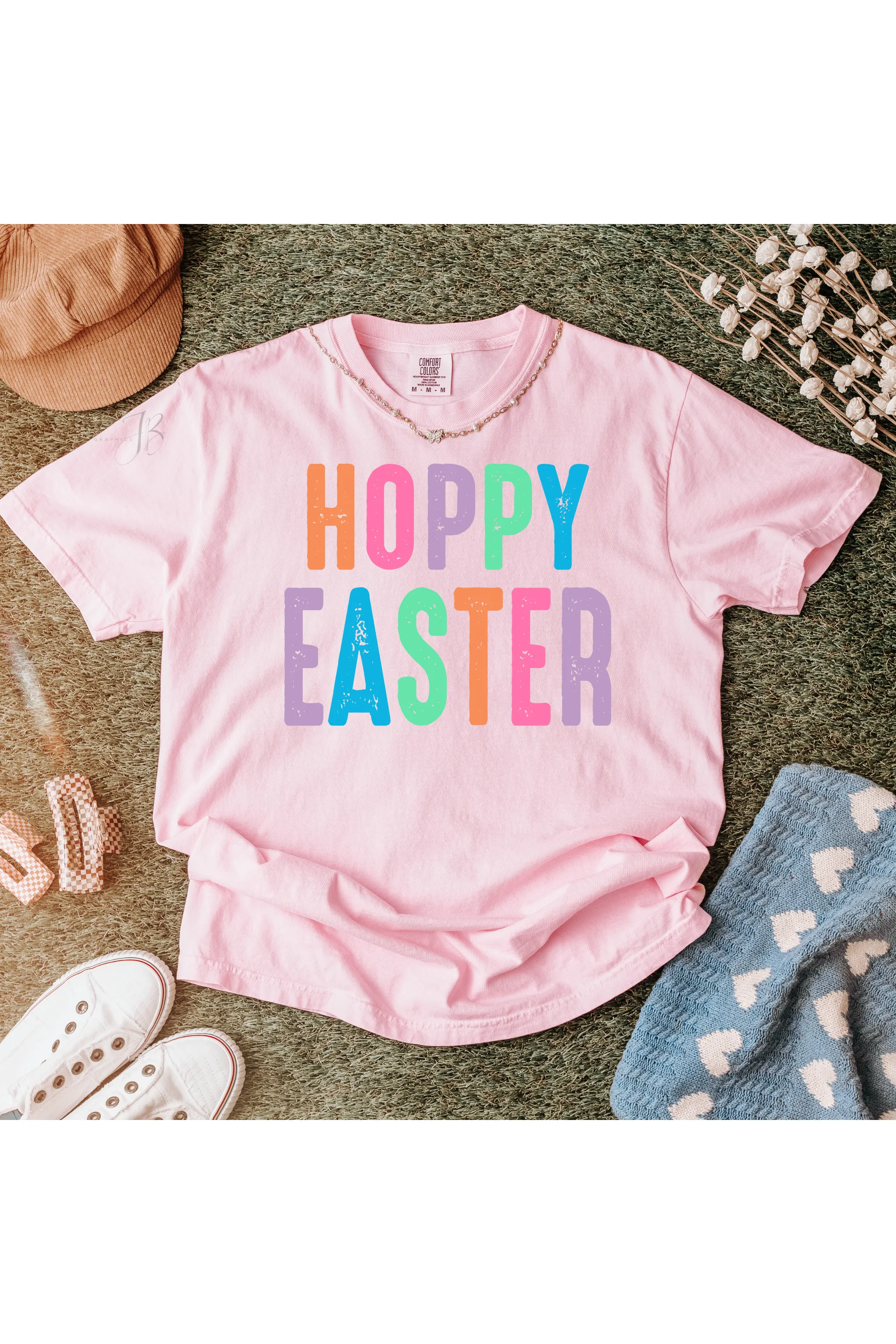 Hoppy Easter Comfort Colors T-Shirt