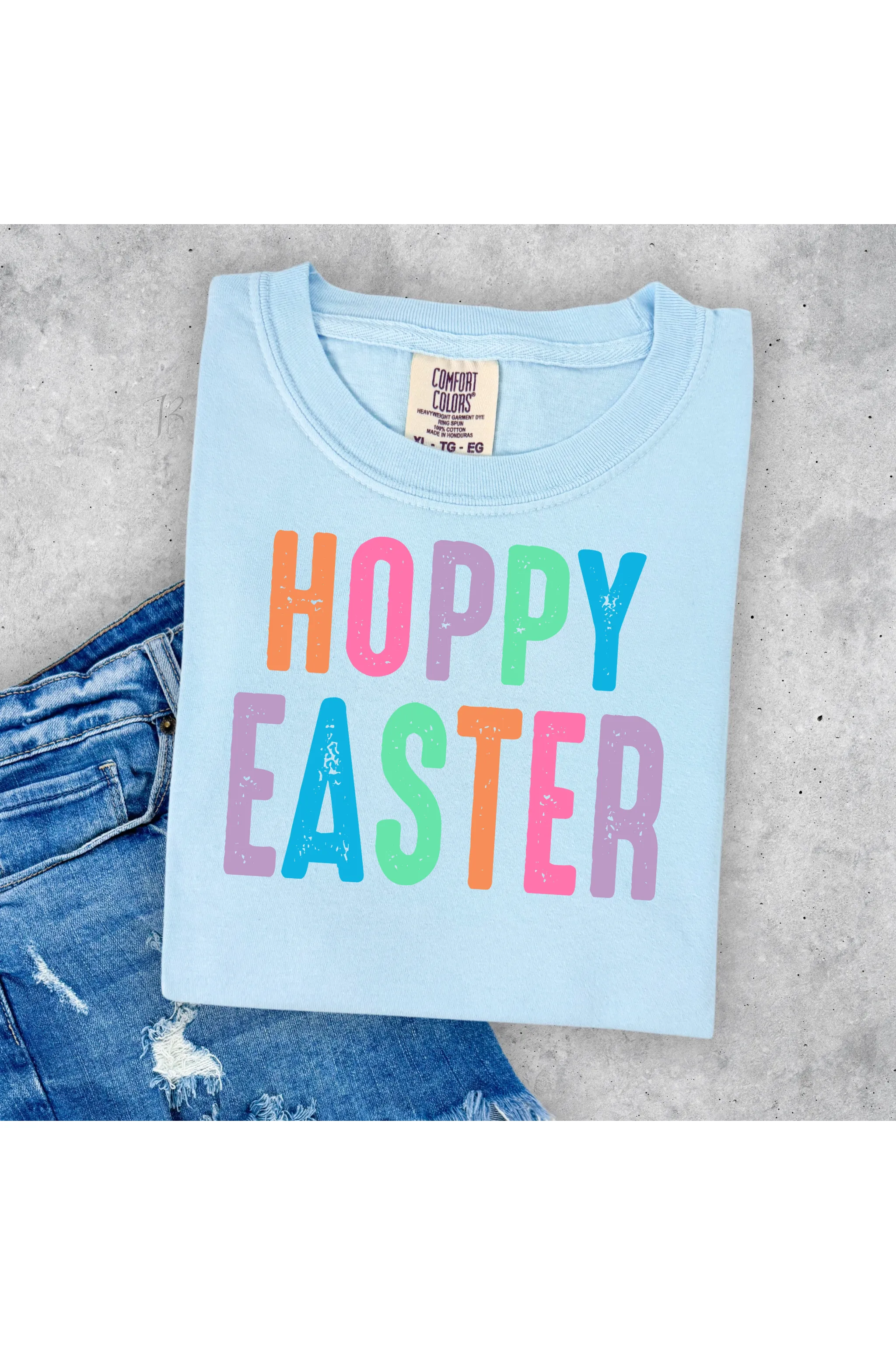 Hoppy Easter Comfort Colors T-Shirt