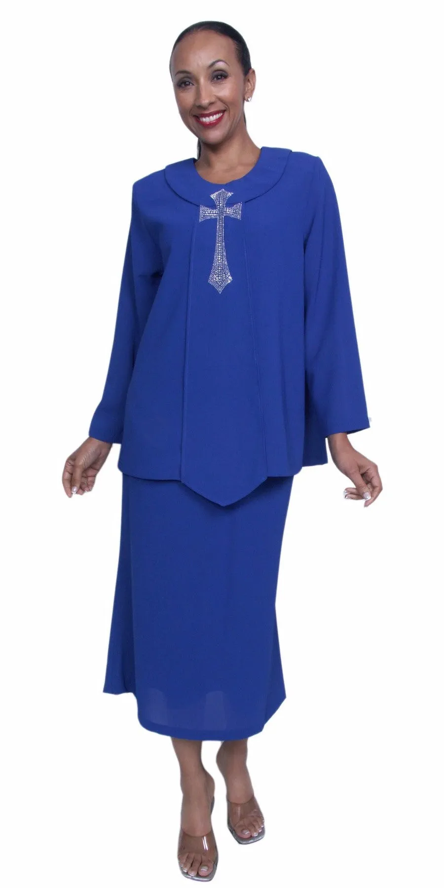 Hosanna 2577 Church Choir 4-Piece Dress Set Skirt Jacket Top