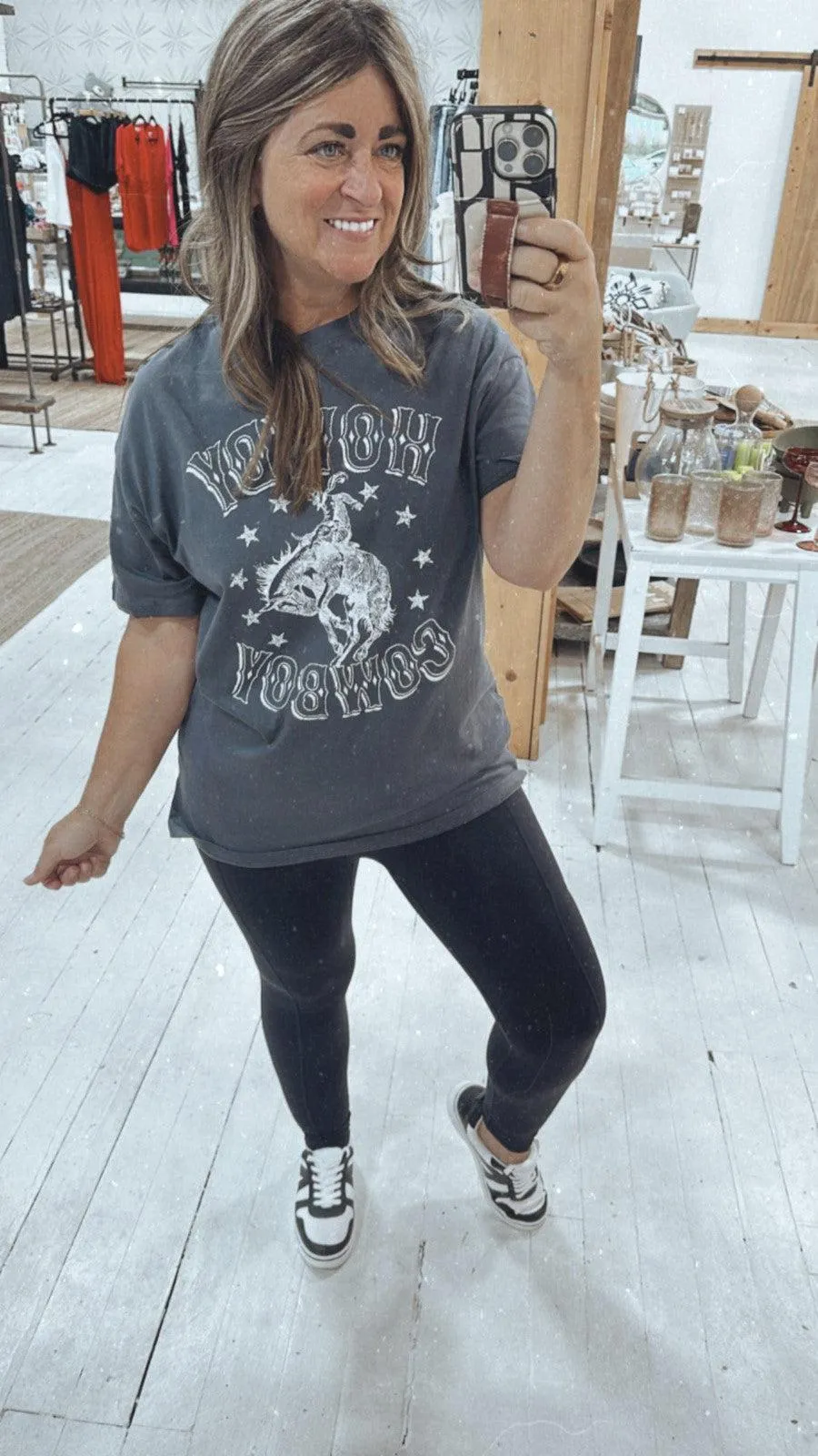 Howdy Cowboy Graphic Tee