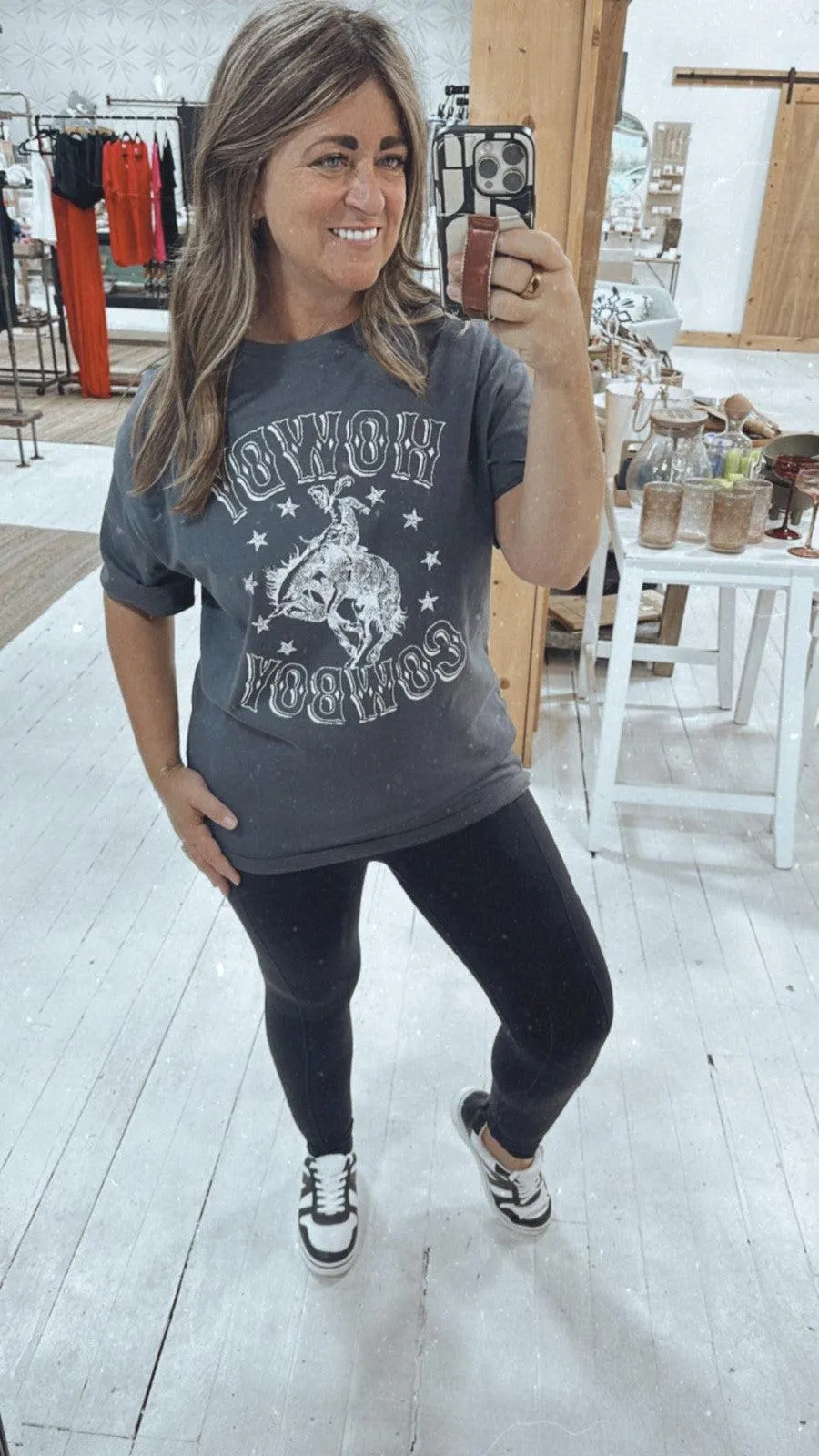 Howdy Cowboy Graphic Tee