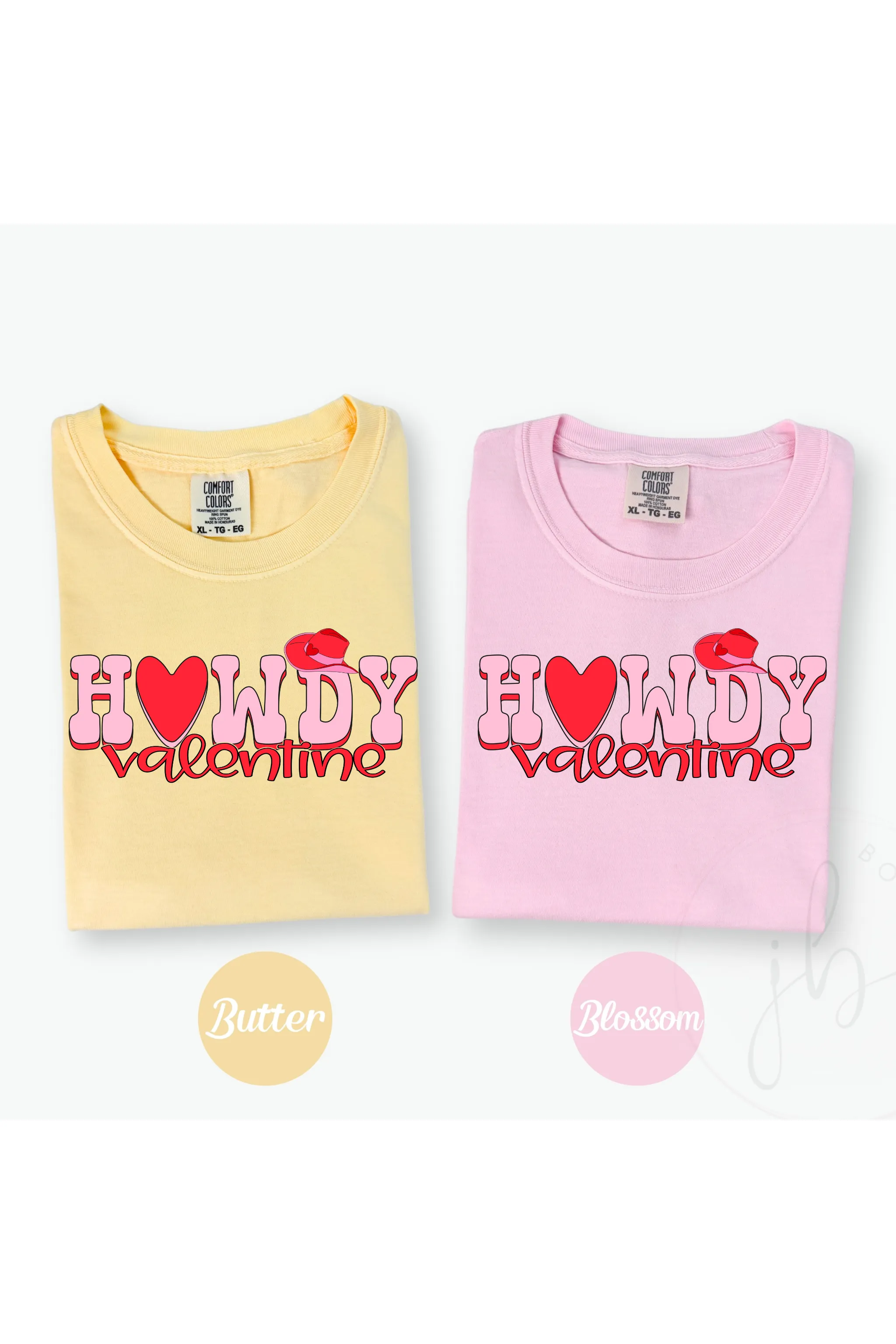 Howdy Valentine Words tee