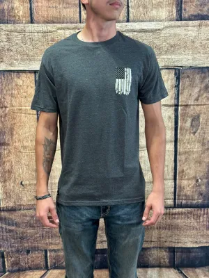 Howitzer Don't Tread Family Charcoal Grey Graphic Tee