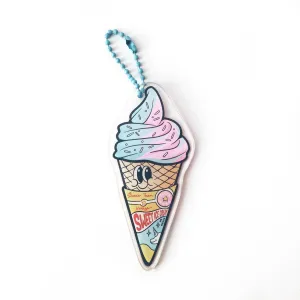 Ice Cream Cone Sweeter than Honey {Acrylic Keychain}