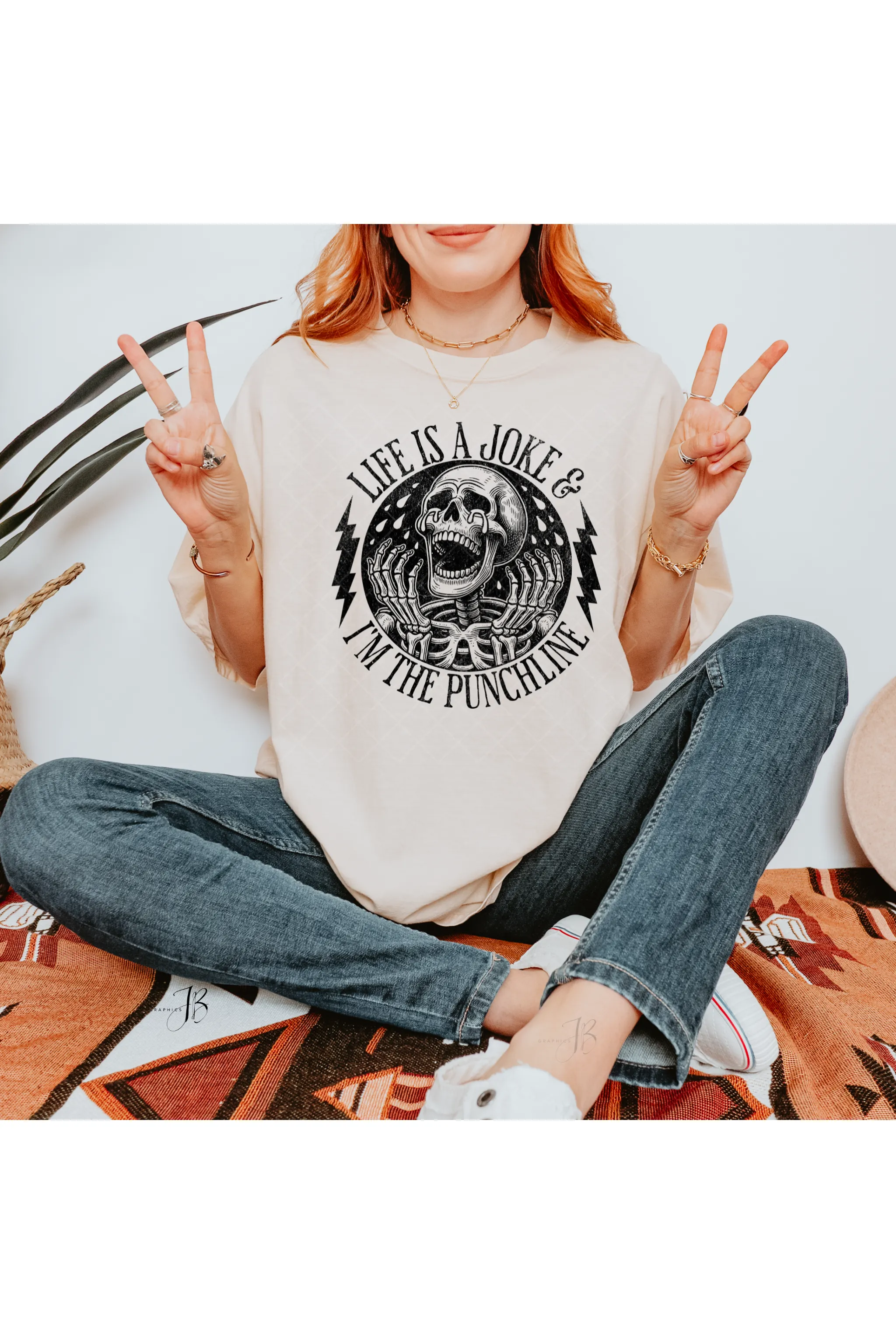 I’m the Punchline Comfort Colors T-Shirt