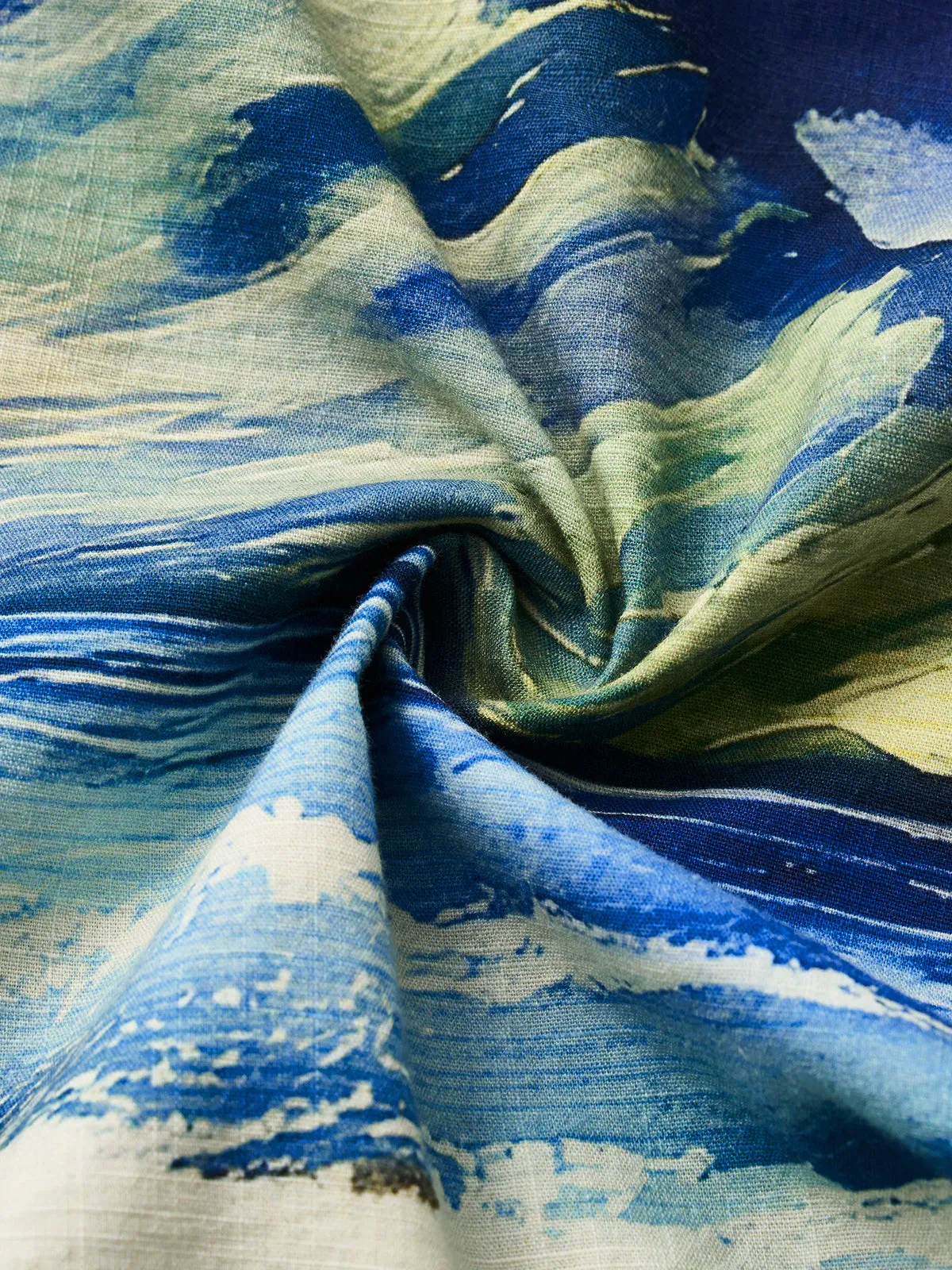 Impressionist Paradise Cotton Shirt