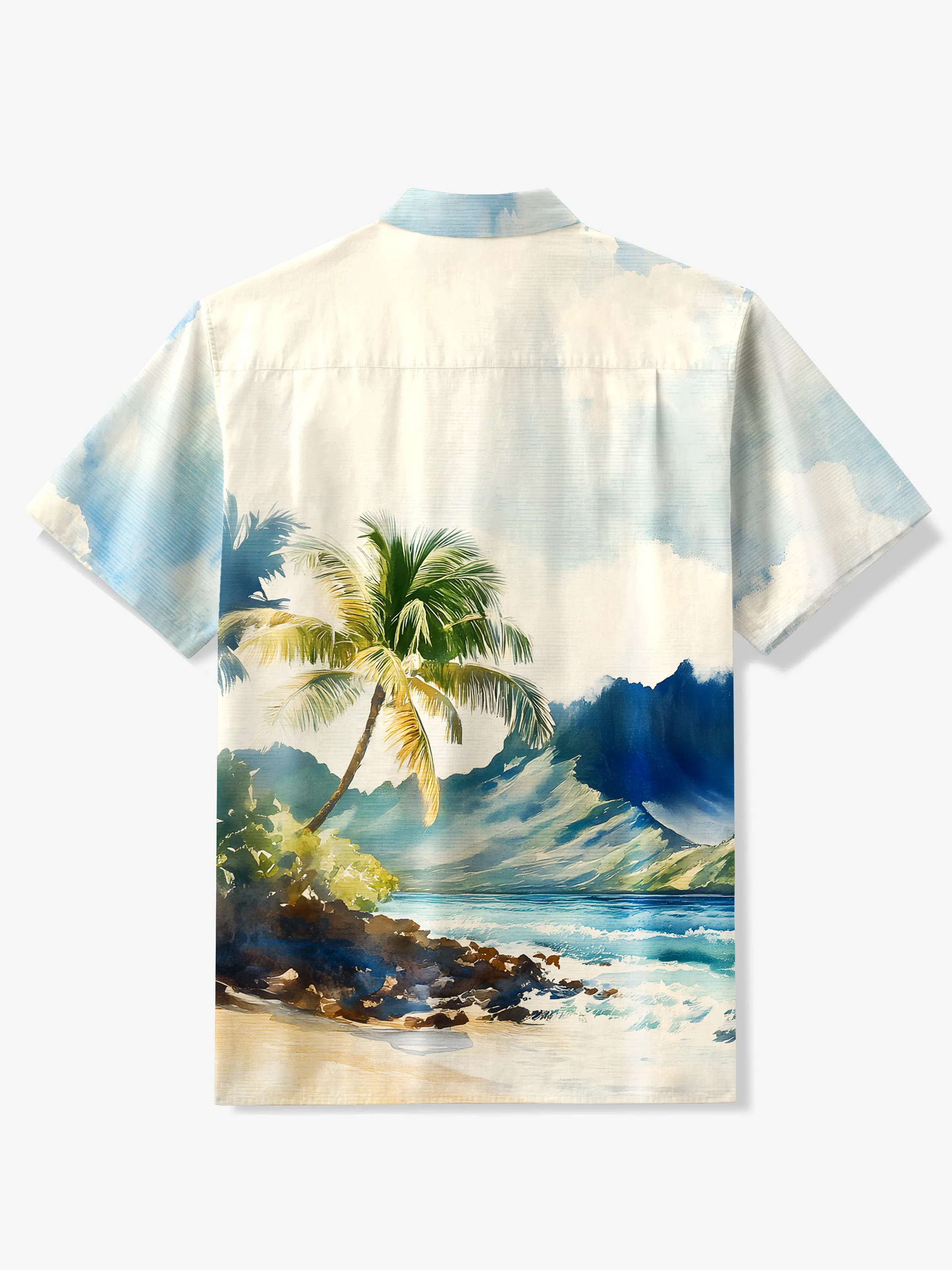 Impressionist Paradise Cotton Shirt