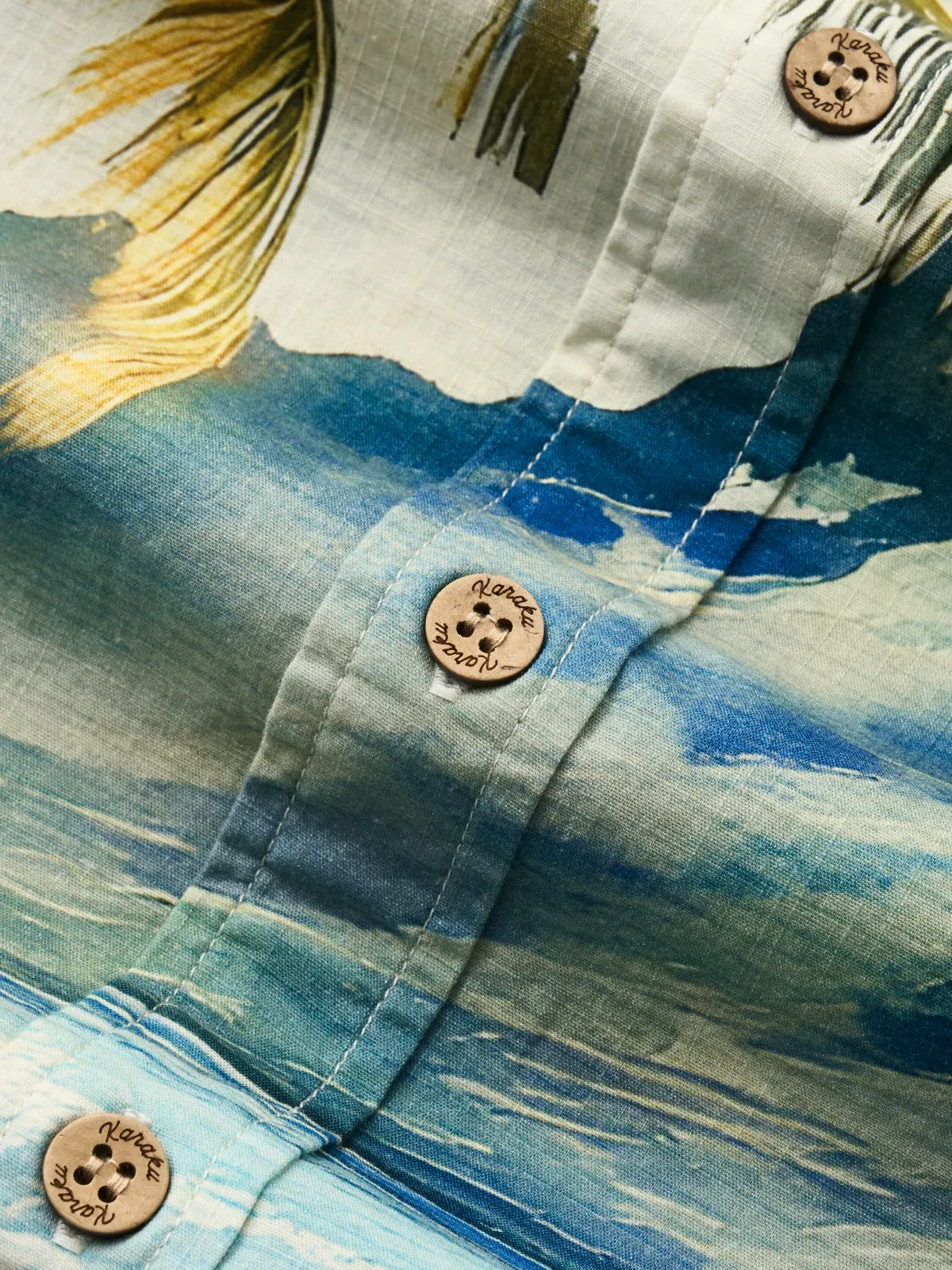 Impressionist Paradise Cotton Shirt