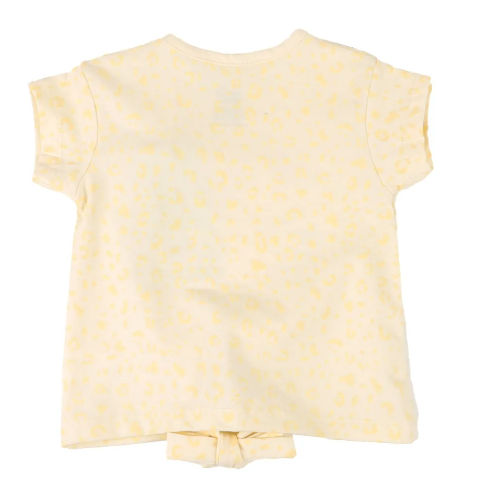 Infants Girls T-Shirt Cat - Papyrus | Bachaa Party Baby Clothes Girls Tops & T-Shirts