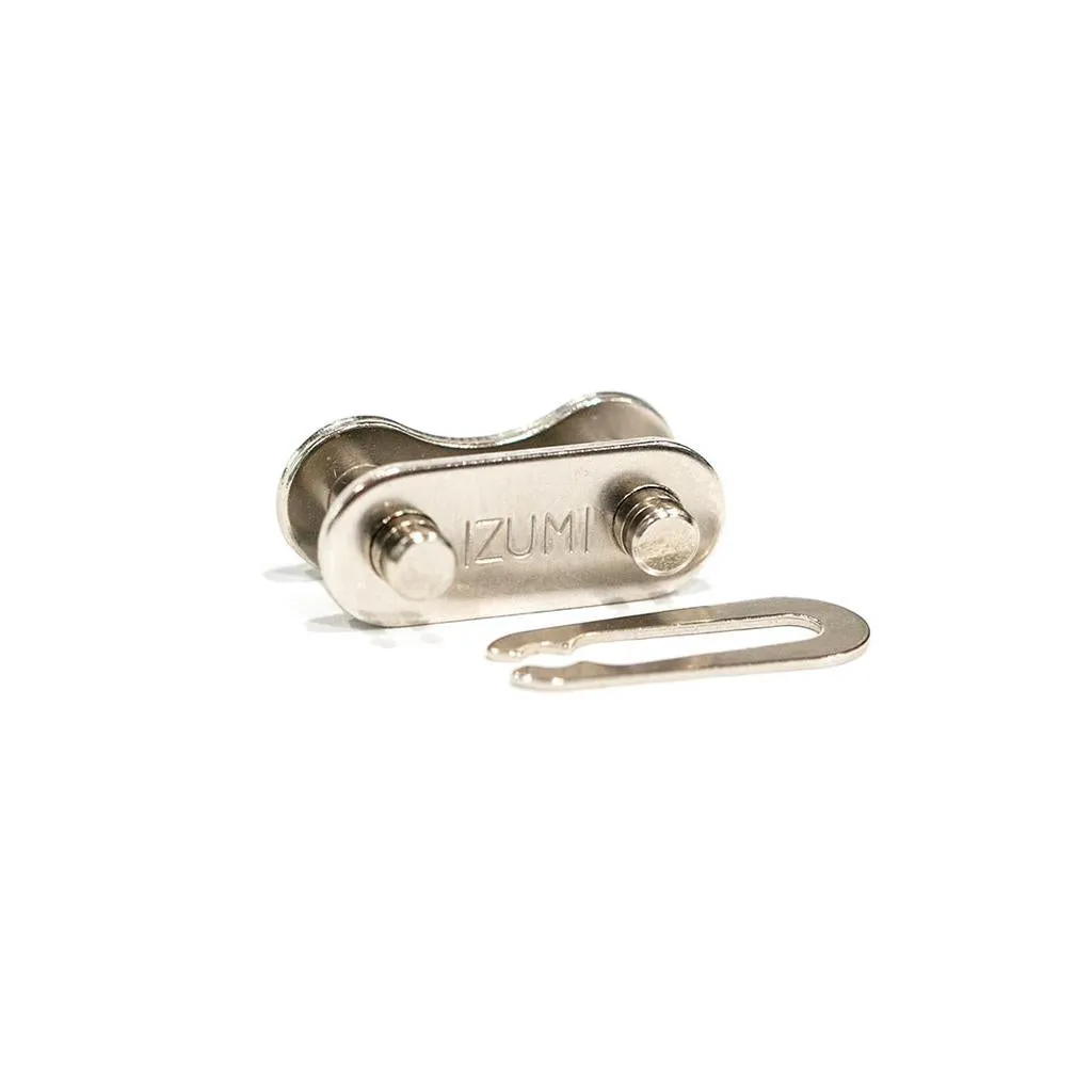 Izumi 1/8" Chain Connecting Master Link - Silver