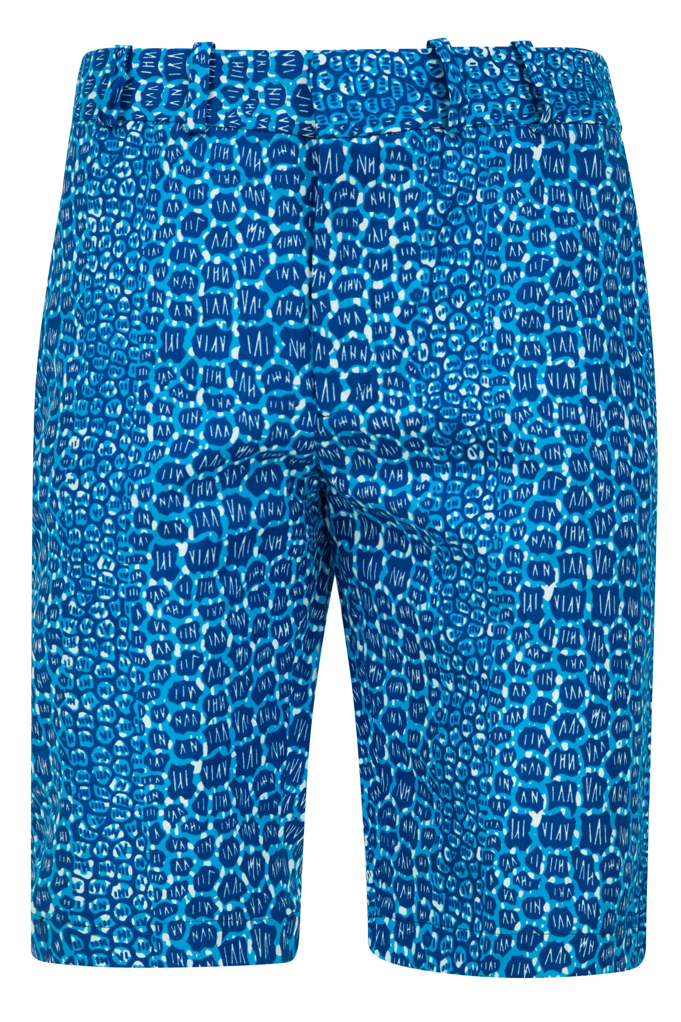 Jamie African print shorts- Flintstone