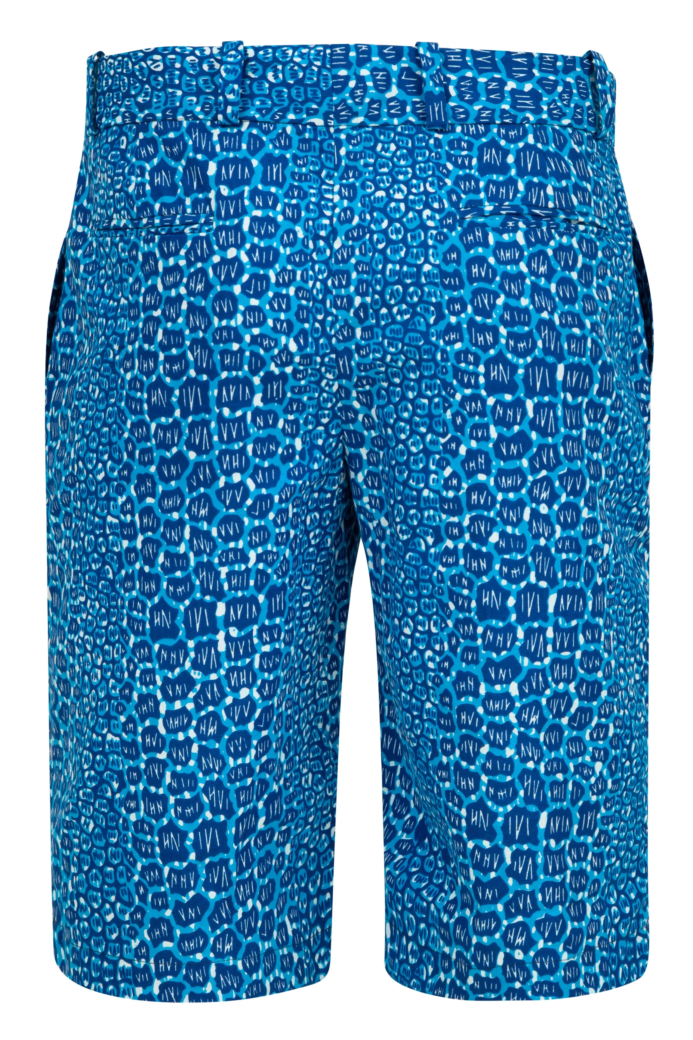 Jamie African print shorts- Flintstone