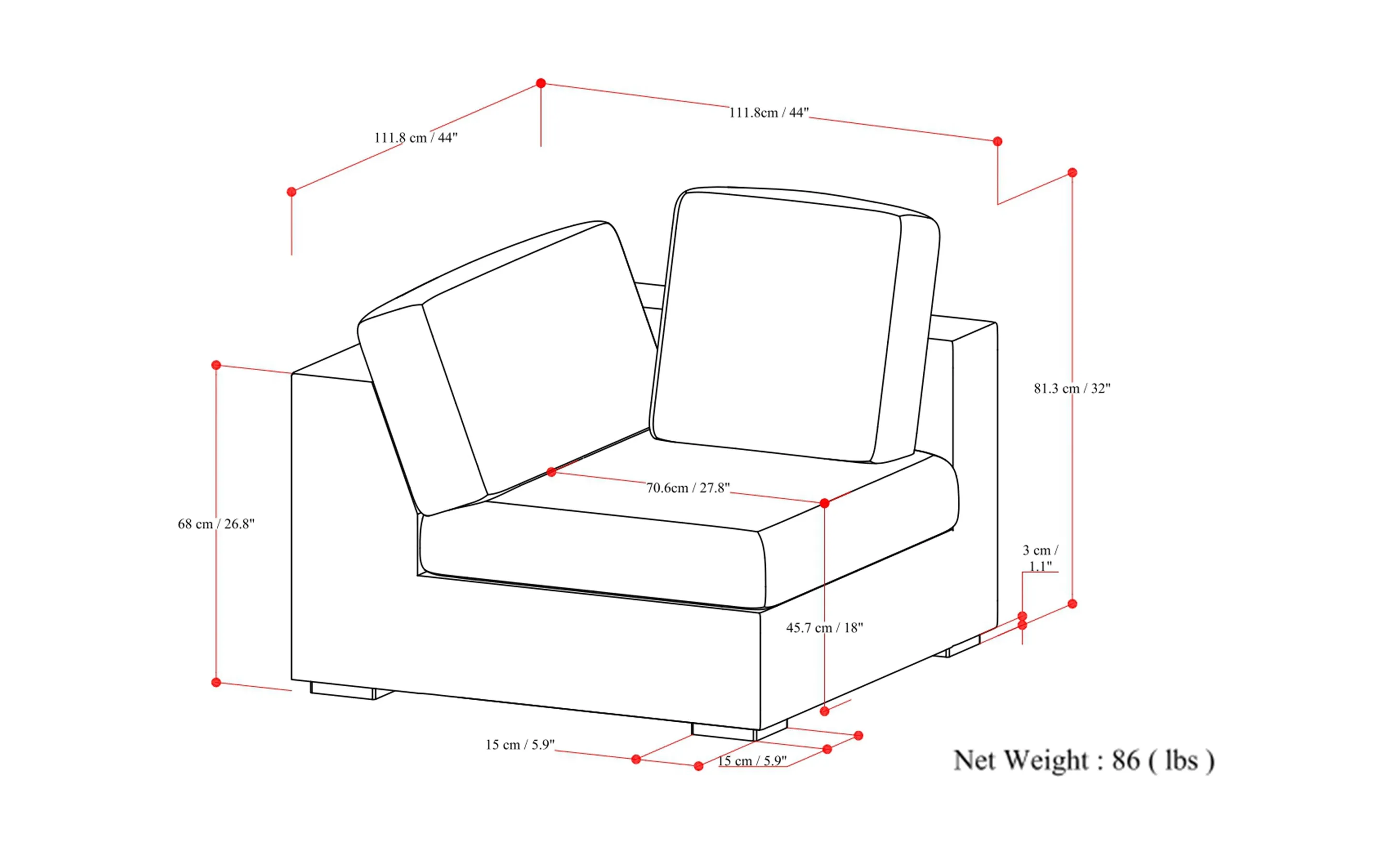 Jasmine Right Arm Module