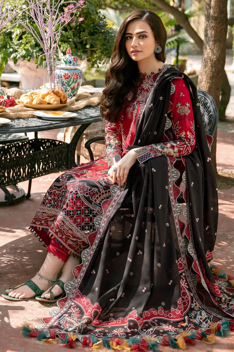 JAZMIN SHAHKAAR LAWN SS'23 | Vol 2 | AFROZ